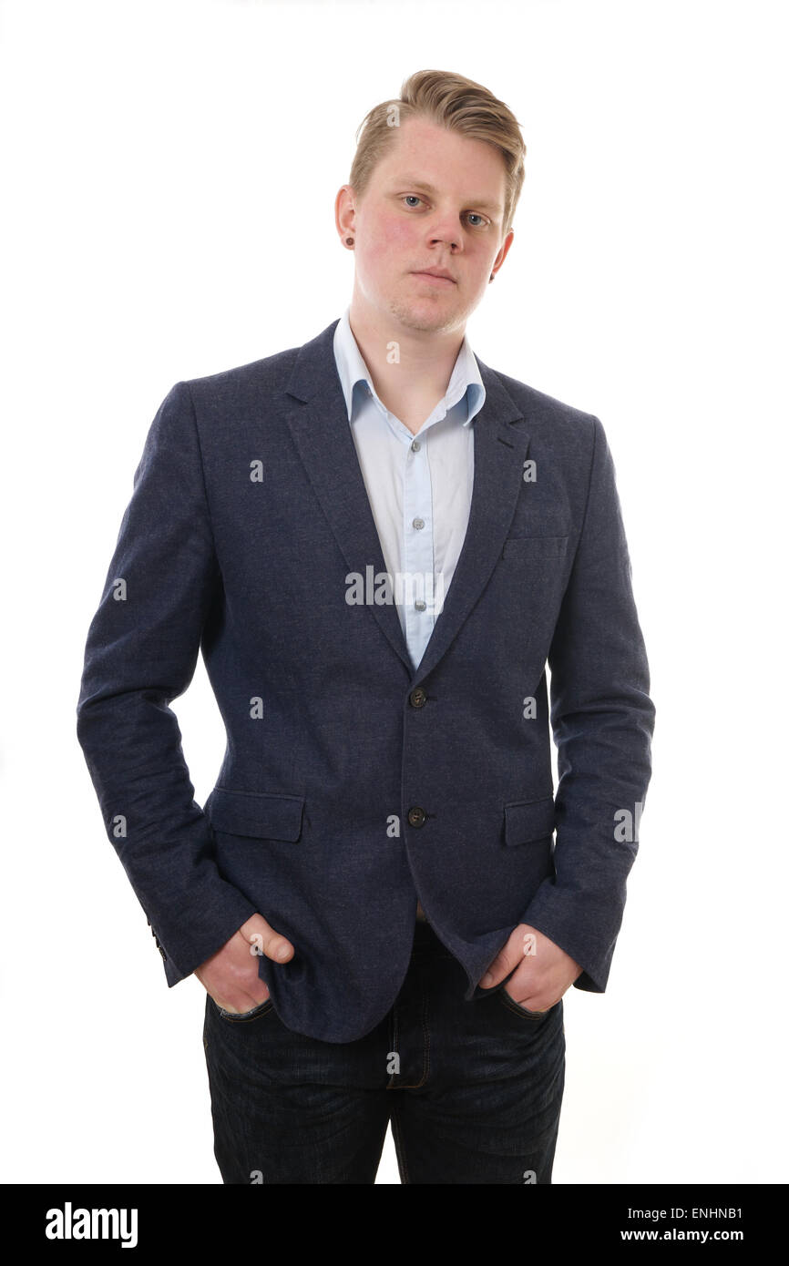 Smart casual young man Banque D'Images