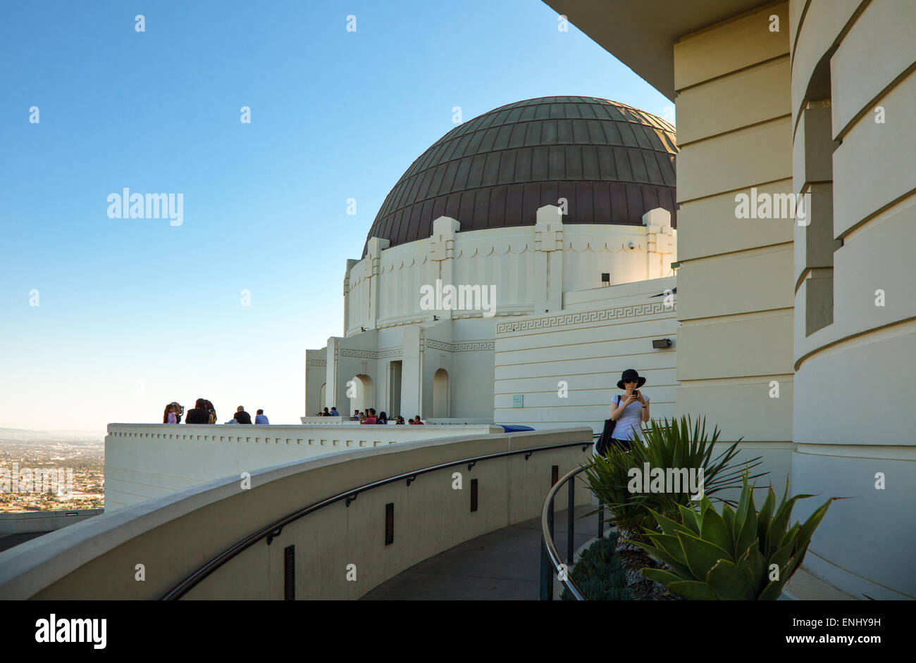 Los Angeles The Griffith Observatory Banque De Photographies Et D Los Angeles The Griffith Observatory Banque De Photographies Et D