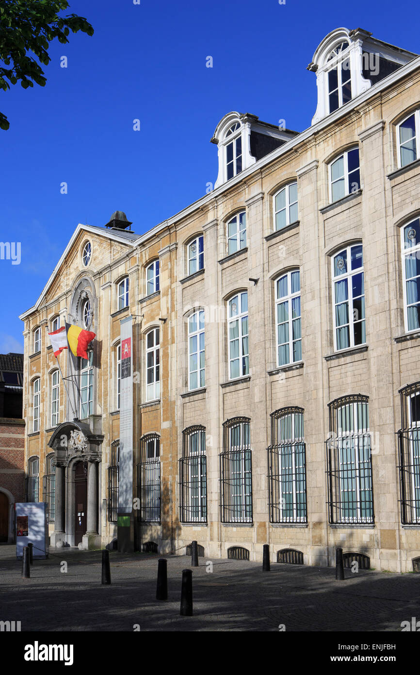La façade du Musée Plantin-Moretus à Anvers, Belgique Banque D'Images