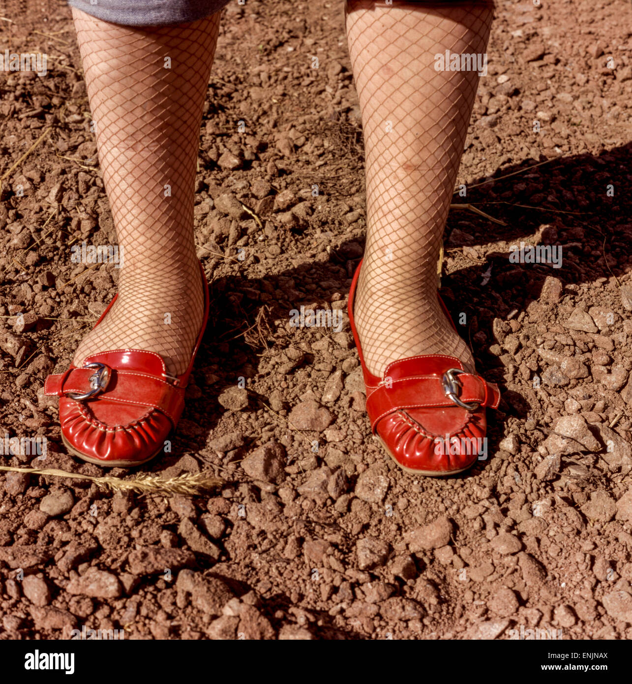 Dirty feet of woman Banque de photographies et d'images à haute résolution  - Alamy