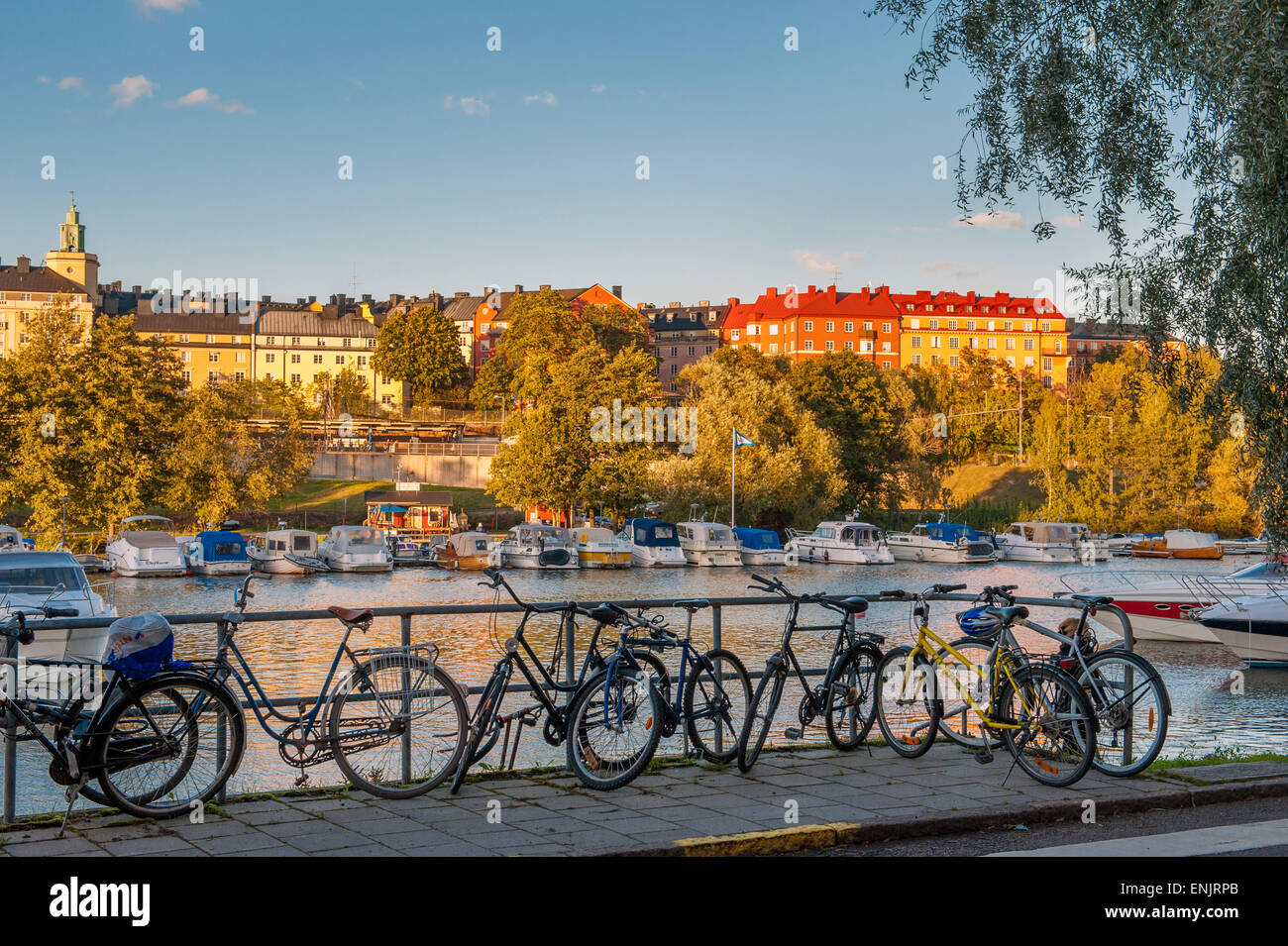 L'automne à Stockholm, Suède Banque D'Images