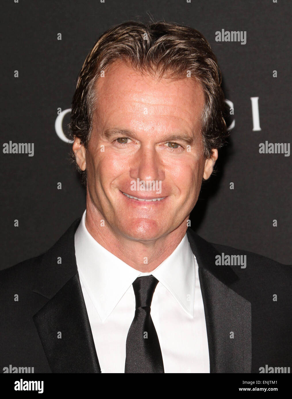 2014 Art LACMA +Film Gala Barbara Kruger et Quentin Tarantino présenté par Gucci - Arrivées en vedette : Rande Gerber Où : Los Angeles, California, United States Quand : 01 Nov 2014 Banque D'Images