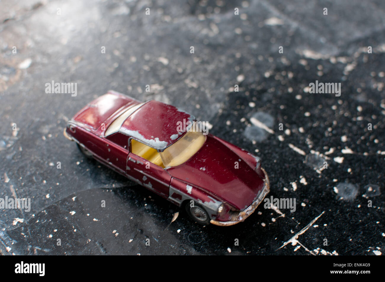 voiture jouet Vintage Banque D'Images