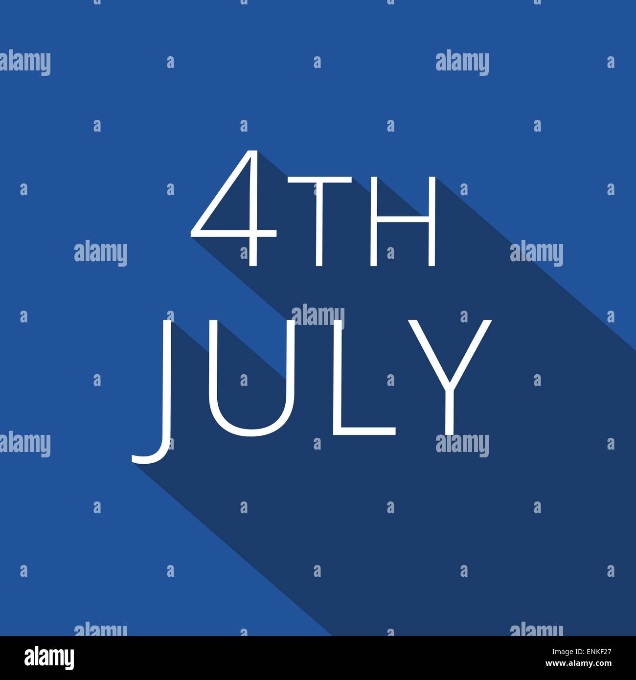 Vector illustration du 4 juillet Illustration de Vecteur