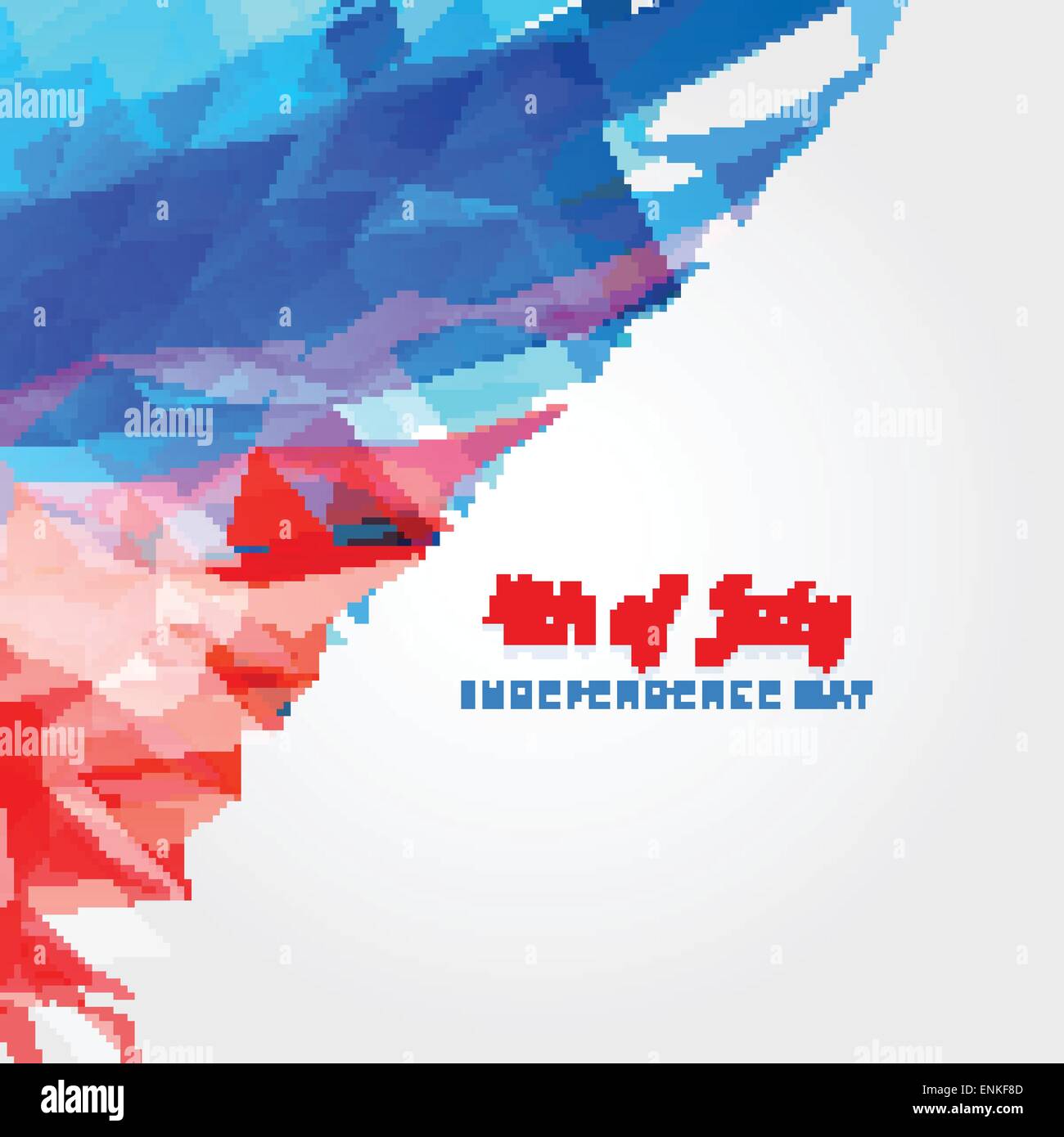 Abstract background du 4 juillet Illustration de Vecteur