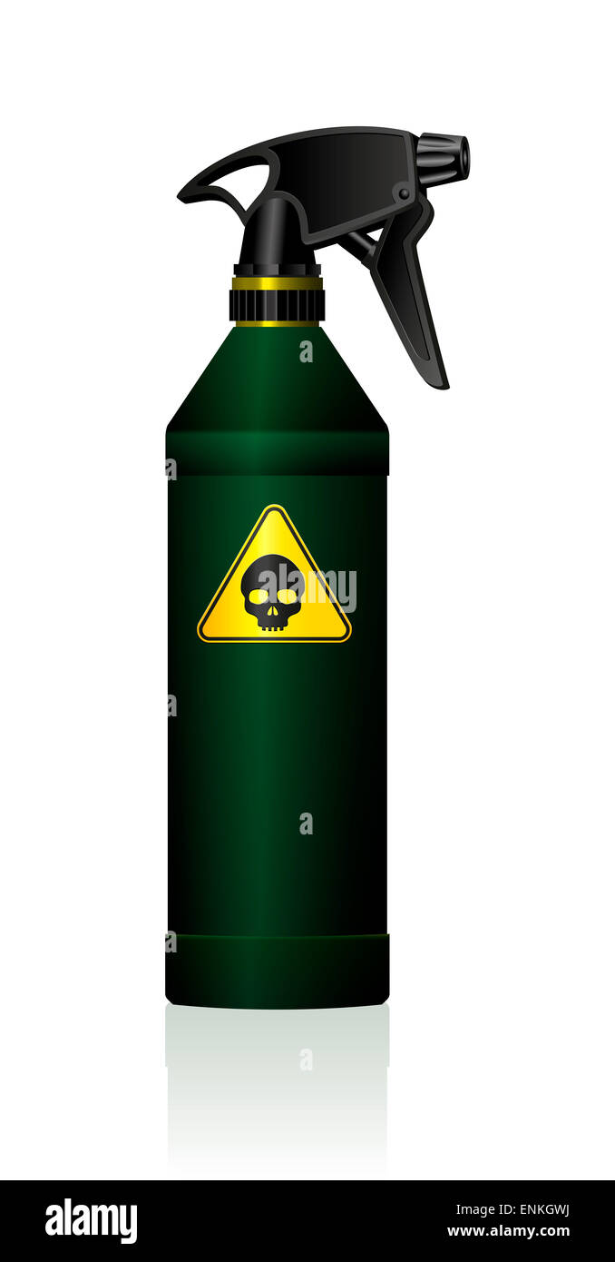 Vaporisateur anti-poison pour les toxines végétales, insecticides, pesticides, biocides et etc. Banque D'Images
