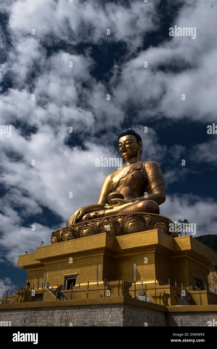 Statue de Bouddha Dordenma Thimphu Bhoutan Banque D'Images