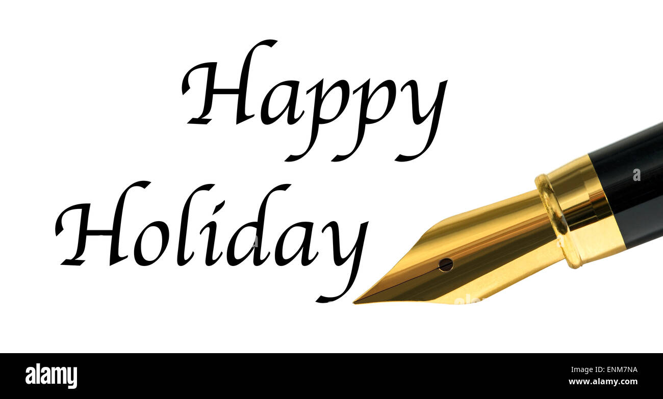 Joyeuses fêtes Banque D'Images