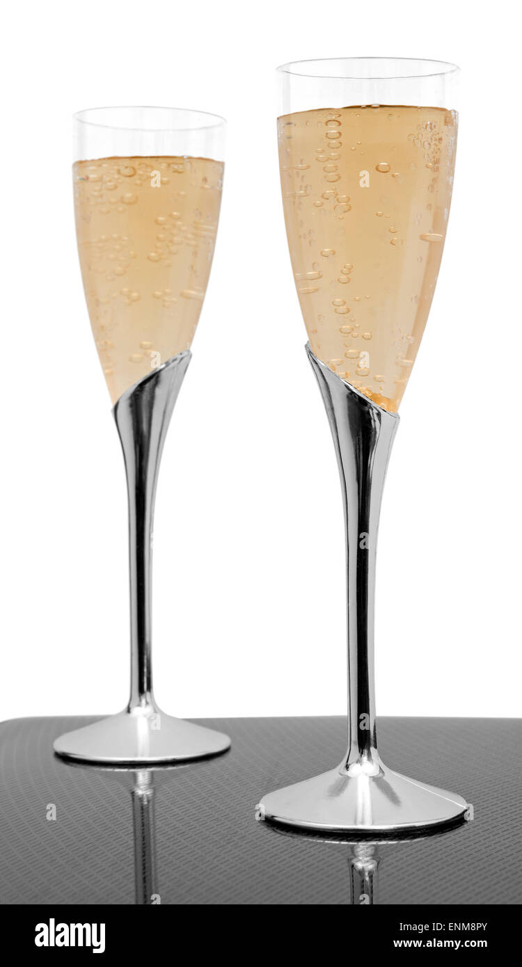 flûte à Champagne Banque D'Images