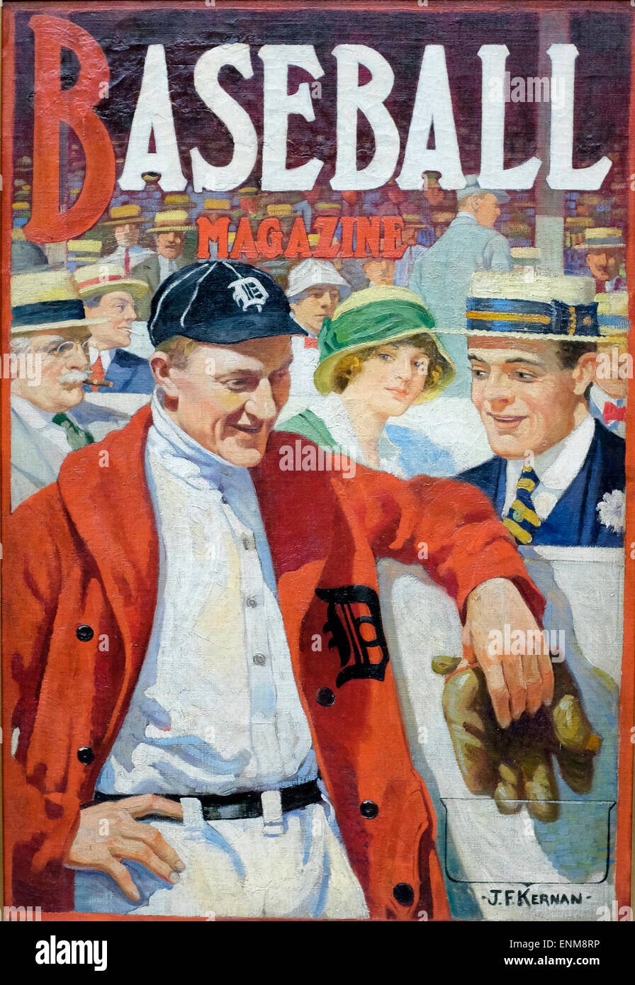 Ty Cobb 1916 Banque D'Images