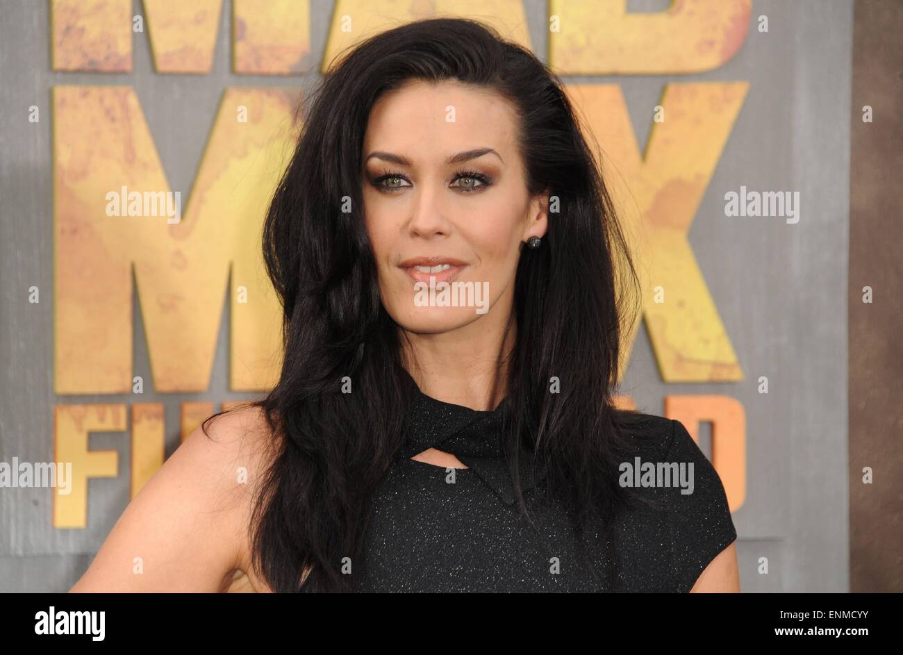 Los Angeles, Californie, USA. 7 mai, 2015. Megan Gale aux arrivées de Mad Max : FURY ROAD Premiere, TCL Chinese 6 cinémas (autrefois Grauman's), Los Angeles, CA, le 7 mai 2015. Credit : Everett Collection Inc/Alamy Live News Banque D'Images
