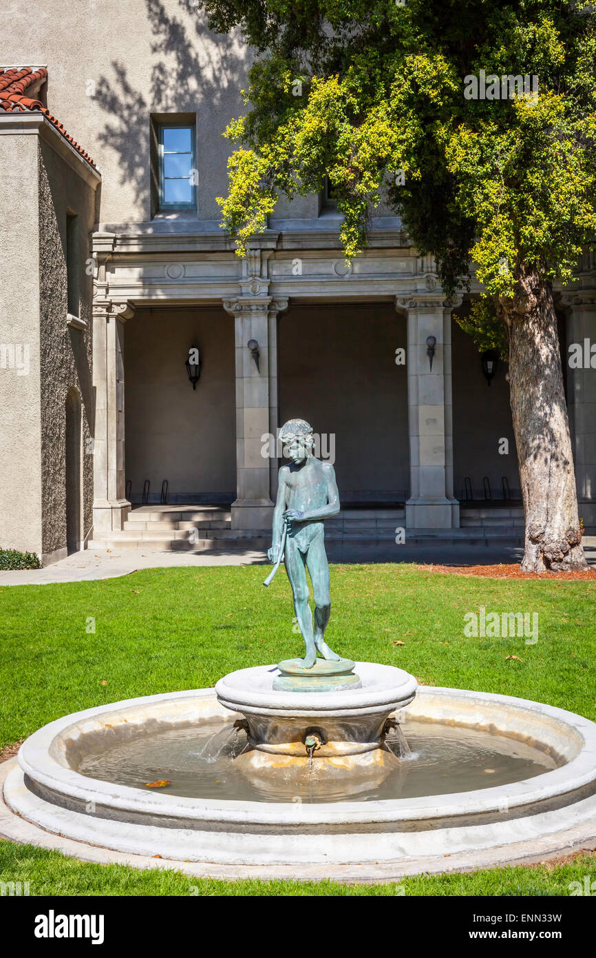 Lebus cour à Pomona College à Claremont en Californie Banque D'Images