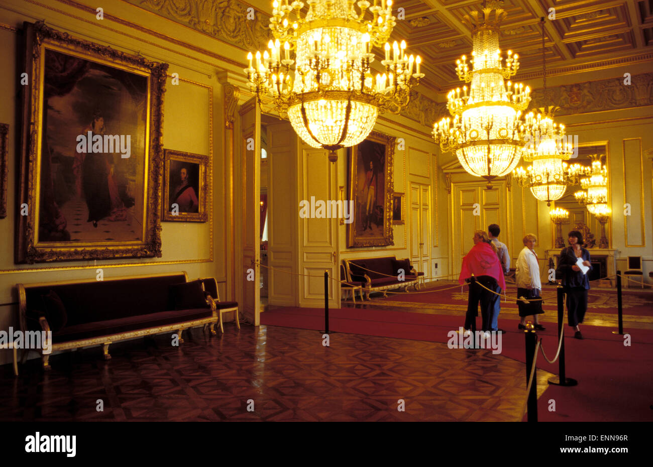 BEL, Belgique, Bruxelles, Palais du Roi, Royale Palace, Salon Leopold I.. BEL, Belgien, Bruessel, Palais du Roi, Koeniglicher Pal Banque D'Images