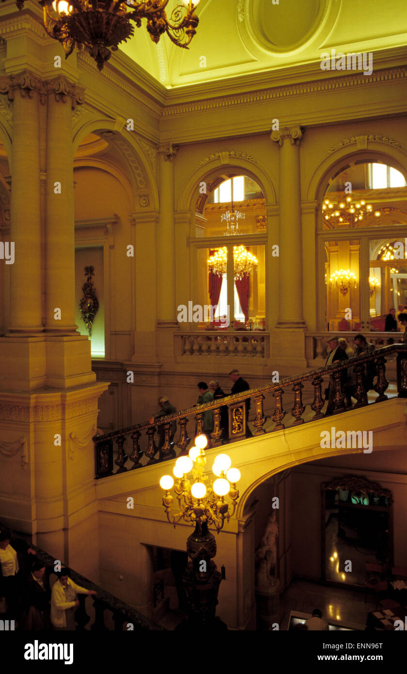 BEL, Belgique, Bruxelles, Palais du Roi, Royale Palace, d'escalier. BEL, Belgien, Bruessel, Palais du Roi, Koeniglicher Palast, tr Banque D'Images