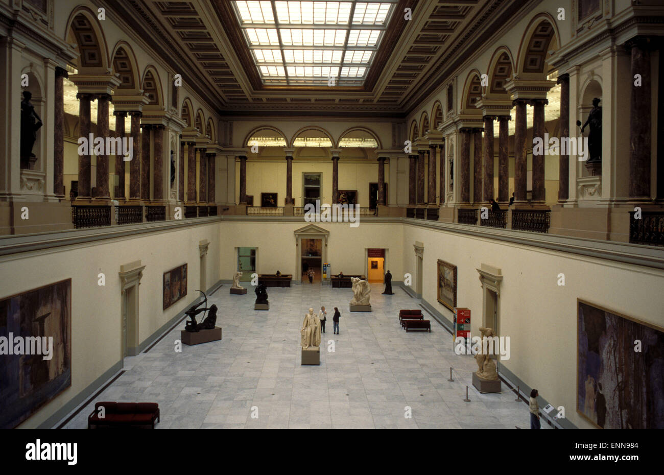 BEL, Belgique, Bruxelles, Musées Royaux des Beaux-Arts de Belgique, Musée royal de l'art belge. BEL, Belgien, Bruessel, Musees Roya Banque D'Images
