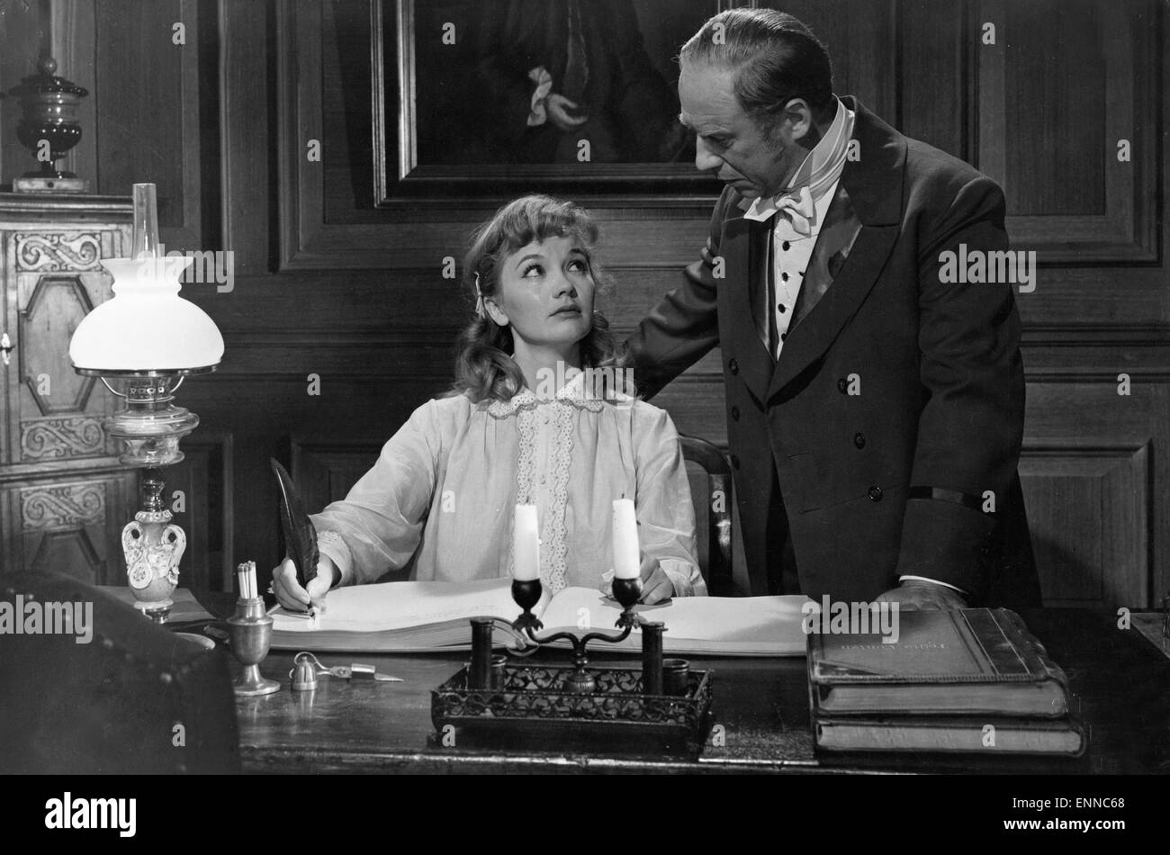 Buddenbrooks, Deutschland 1959, Regie : Alfred Weidenmann, acteurs : Werner Hinz, Liselotte Pulver Banque D'Images