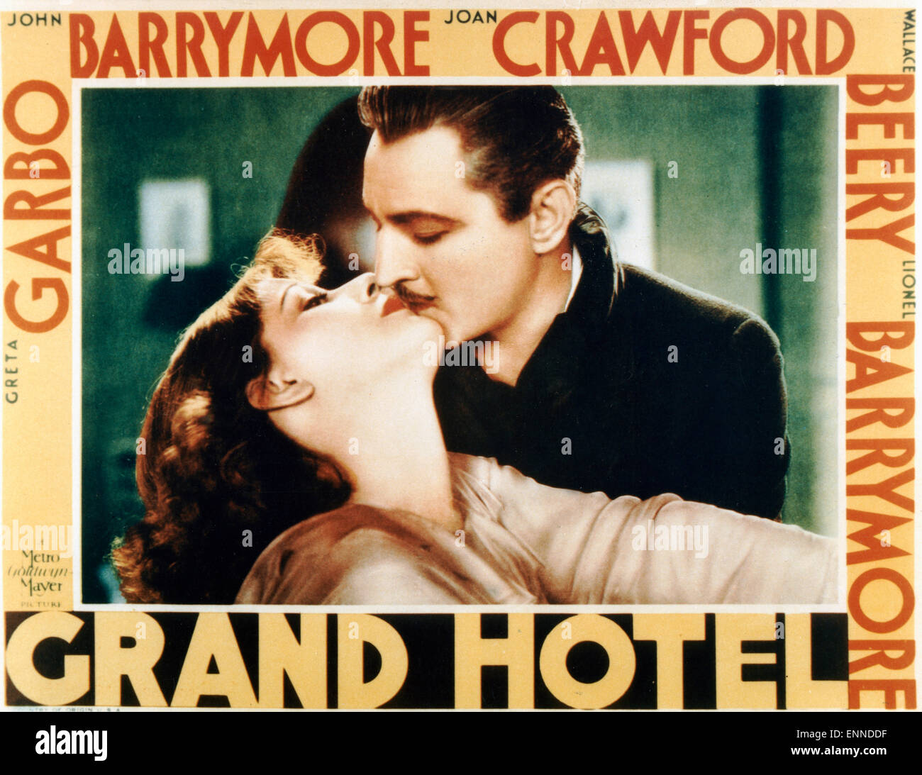 Grand Hotel, USA, 1932 aka : Menschen im Hotel, Regie : Edmund Goulding, acteurs : Greta Garbo, John Barrymore Banque D'Images