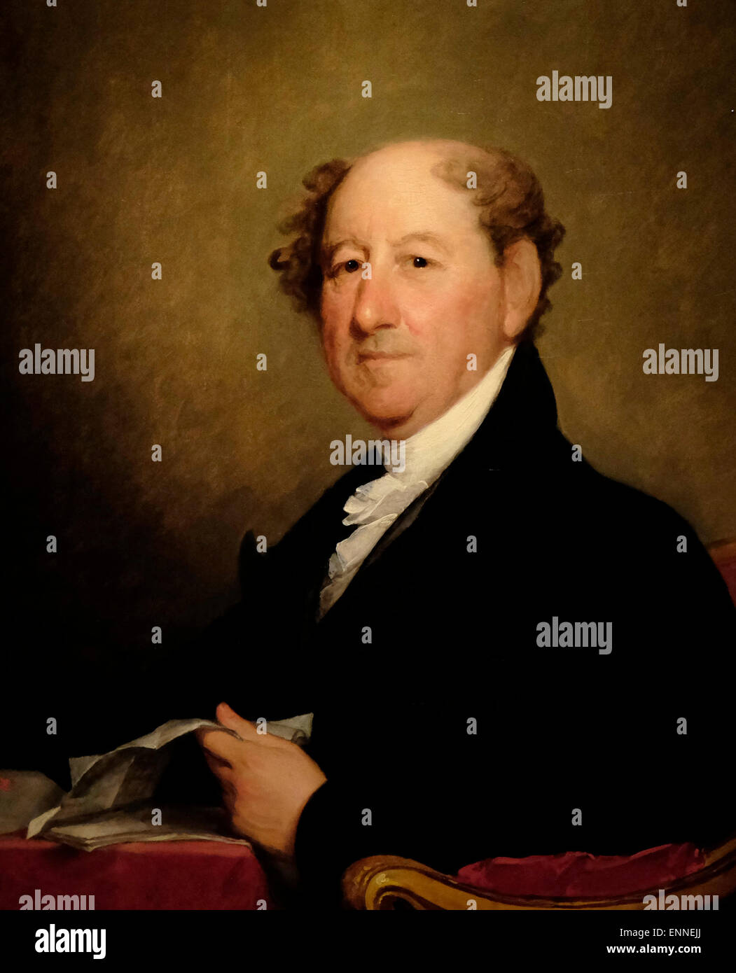 Rufus King, vers 1820 Gilbert Stuart Banque D'Images
