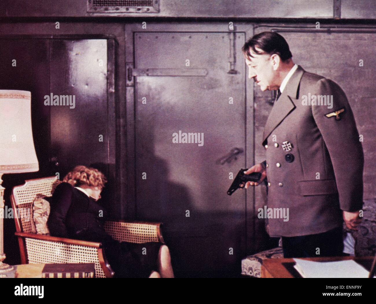 Hitler : les dix derniers jours, Großbritannien/Italien 1973, Regie : Ennio De Concini, acteurs : Alec Guinness, Doris Kunstmann Banque D'Images