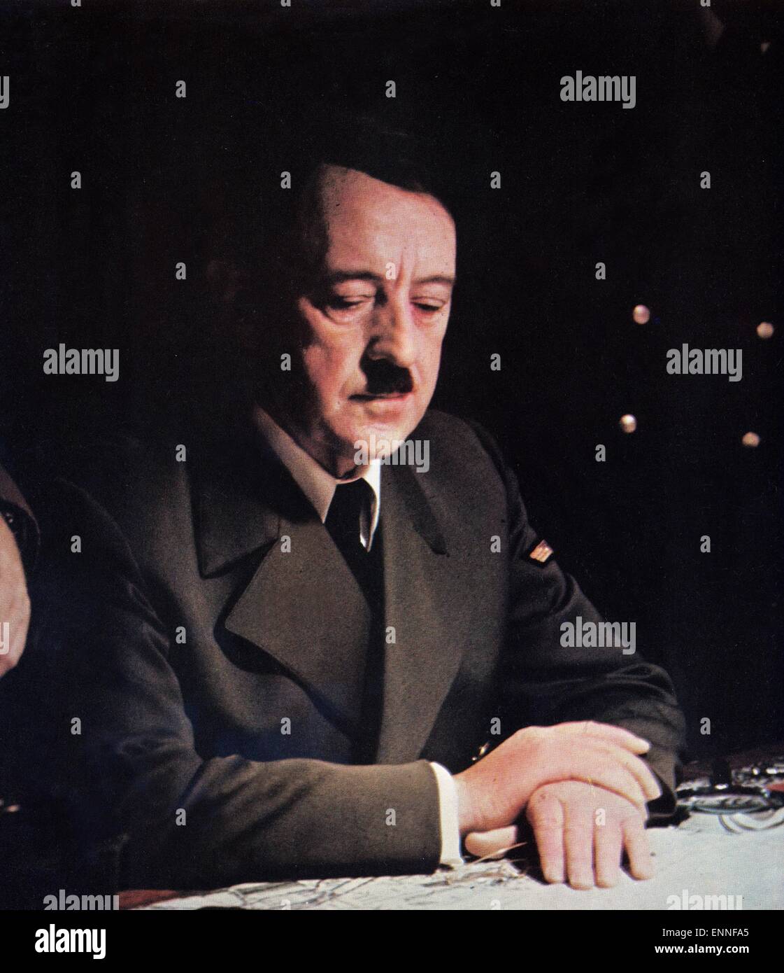 Hitler : les dix derniers jours, Großbritannien/Italien 1973, Regie : Ennio De Concini, acteurs : Alec Guinness Banque D'Images