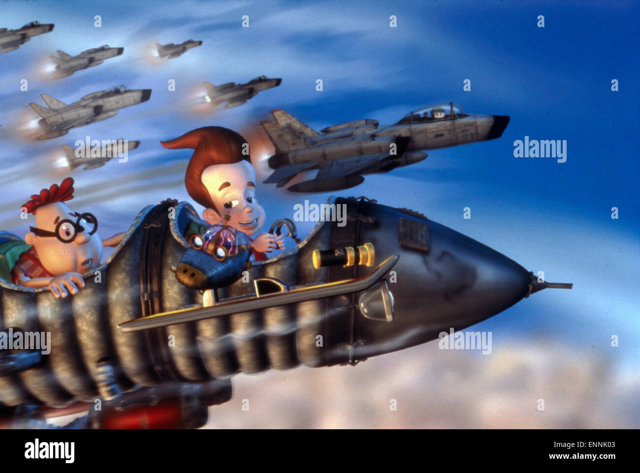 Les aventures de Jimmy Neutron : Boy Genius, Trickserie, USA 2002 - 2006 Banque D'Images