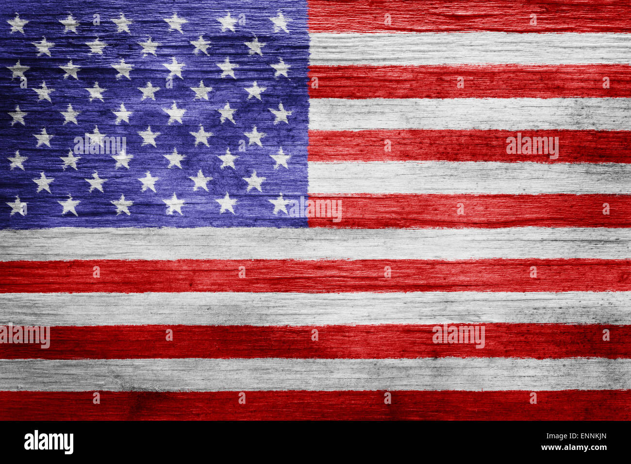 Porté vintage American flag background Banque D'Images
