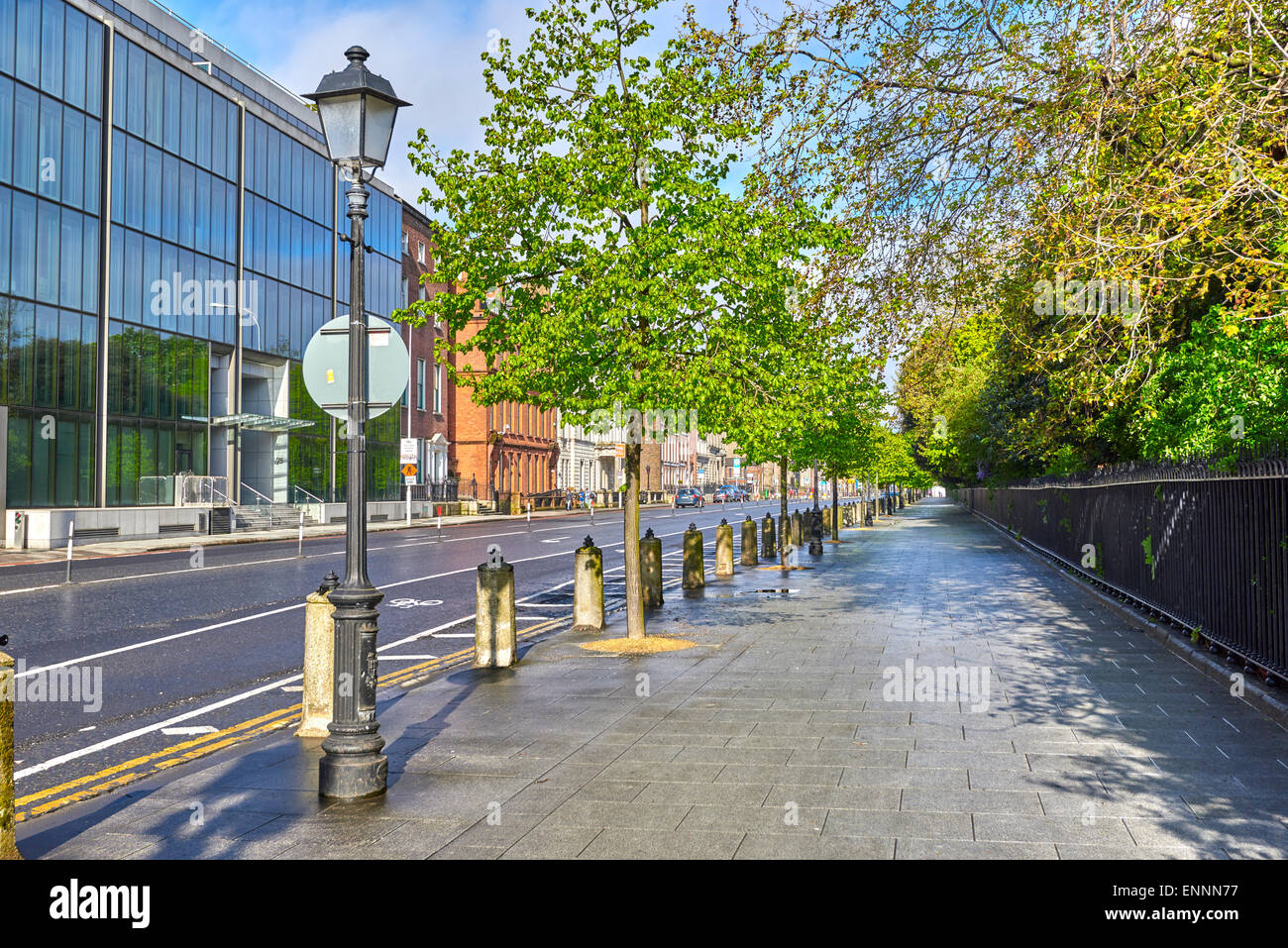 St Stephen's Green est un parc public du centre-ville de Dublin, Irlande Banque D'Images