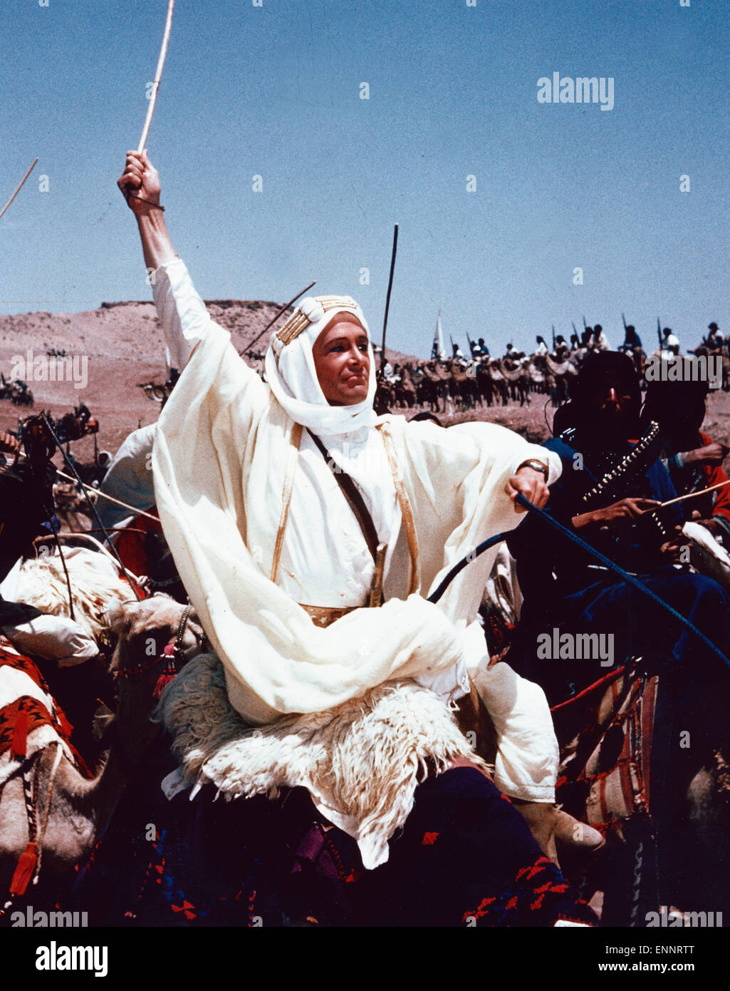 Lawrence d'Arabie, aka : Lawrence von Arabien, Großbritannien 1962, Regie : David Lean, acteurs : Peter O'Toole, auf dem Weg na Banque D'Images