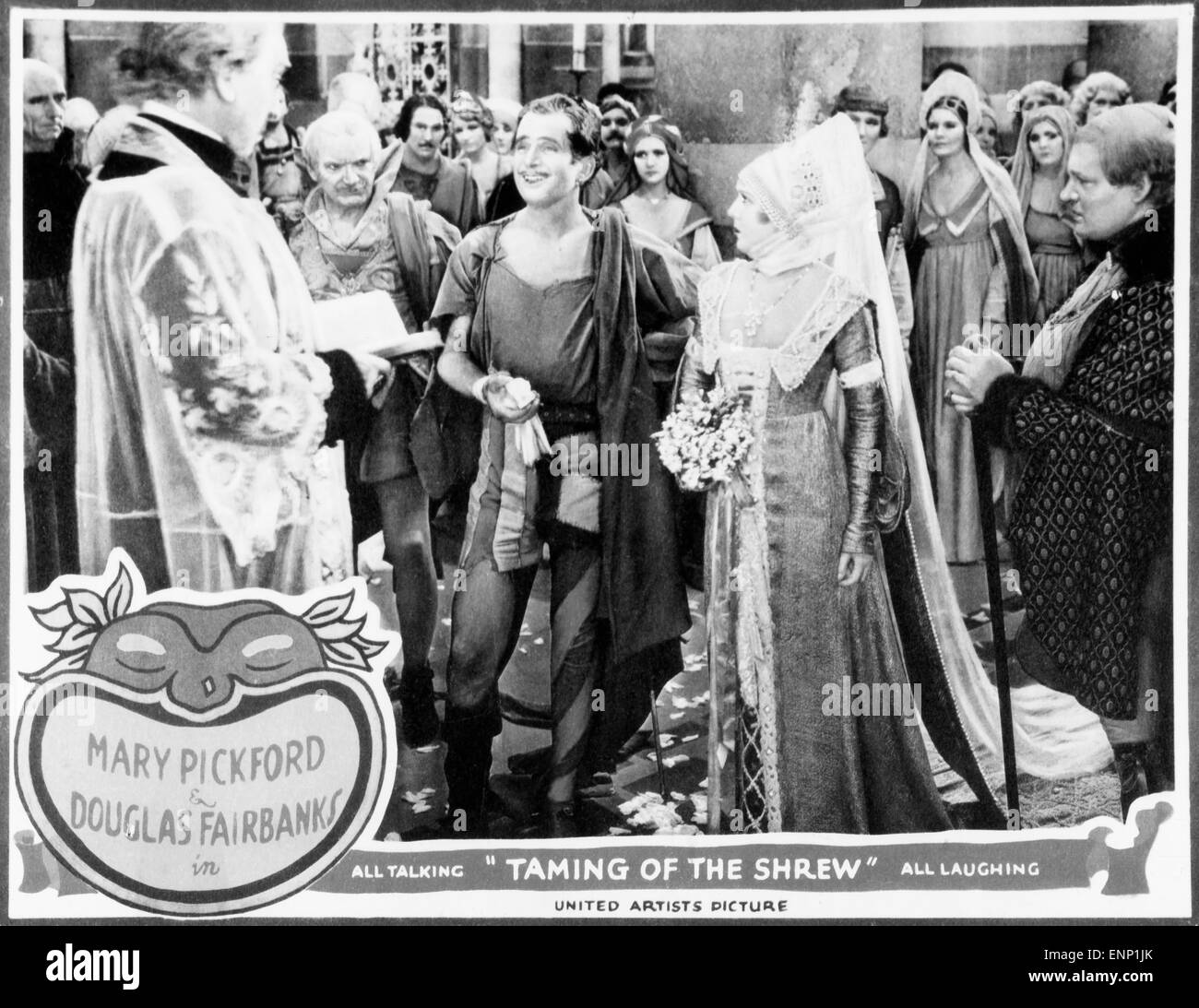 La Mégère apprivoisée, USA 1929, aka der Widerspenstigen Zähmung, Regie : Sam Taylor, acteurs : Mary Pickford, Douglas Fairba Banque D'Images