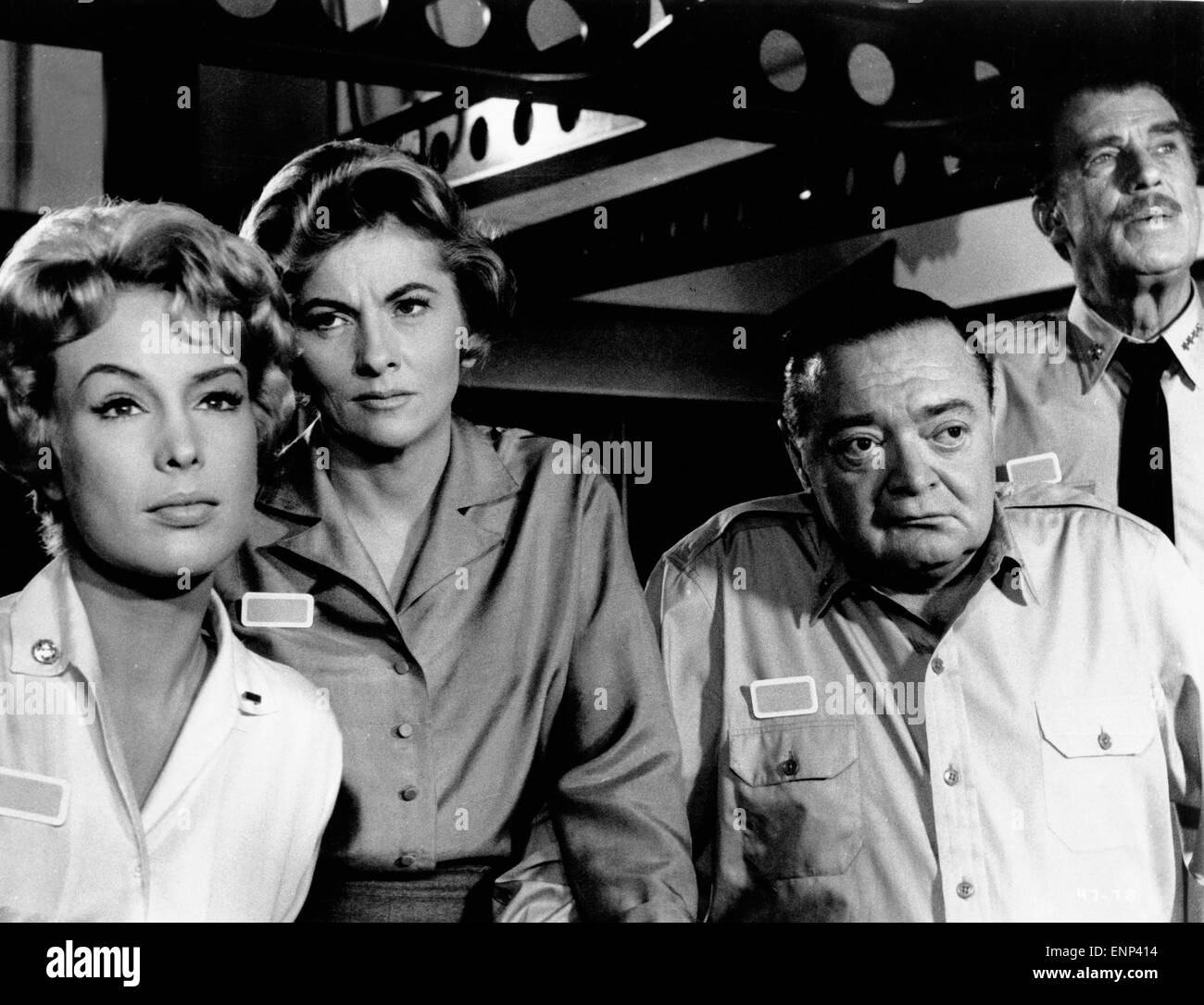 Voyage au fond des mers, USA 1961, aka : Unternehmen Feuergürtel, Regie : Irwin Allen, acteurs : Barbara Eden, Joan Font Banque D'Images