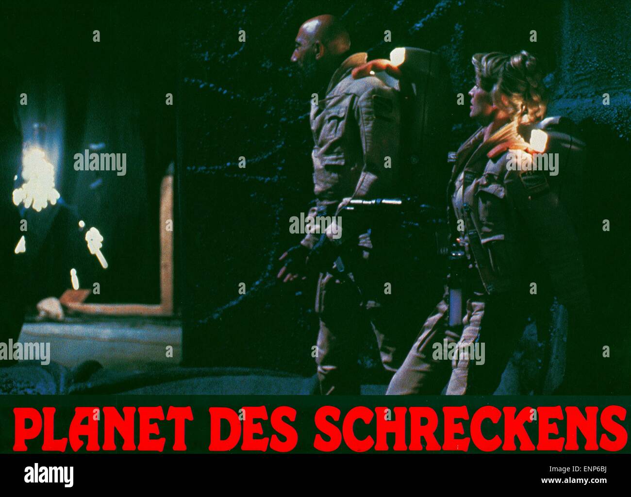 Galaxy of Terror, USA 1981, aka : Planète des Schreckens, Regie : Bruce Clark, Szenenfoto Banque D'Images