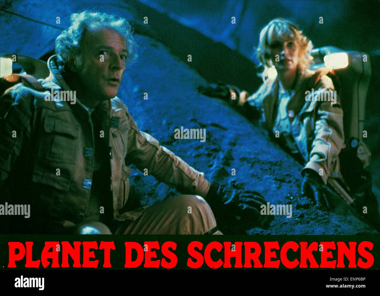 Galaxy of Terror, USA 1981, aka : Planète des Schreckens, Regie : Bruce Clark, acteurs : Bernhard Behrens Banque D'Images