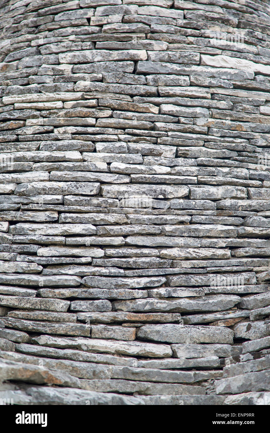 Toit en pierre à Alberobello Banque D'Images