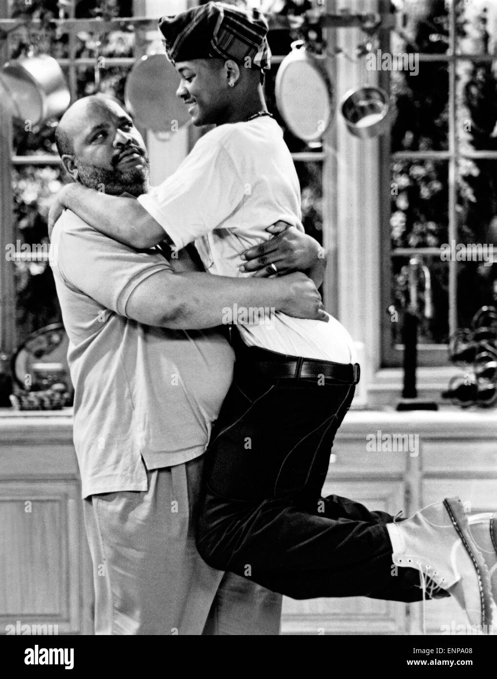 Le Prince de Bel Air, Serie, USA 1990 - 1996, Regie : Debbie Allen, acteurs : Will Smith, James Avery, Staffel 3 : 1992, Banque D'Images