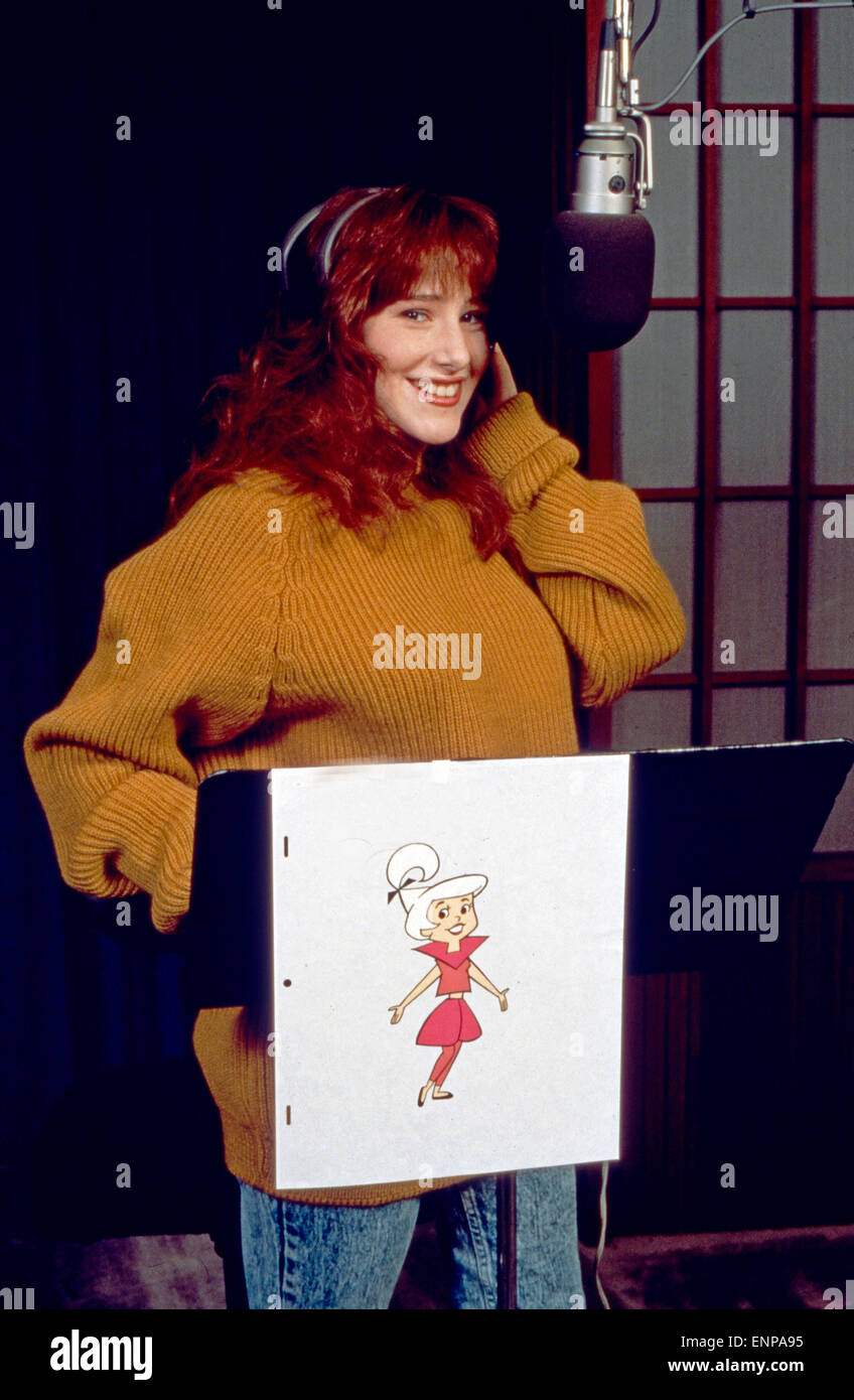 The Jetsons : Le film, USA 1990, aka : The Jetsons - Der Film Produktion : William Hanna, Joseph Barbera, acteurs : Sängerin un Tiffany Banque D'Images