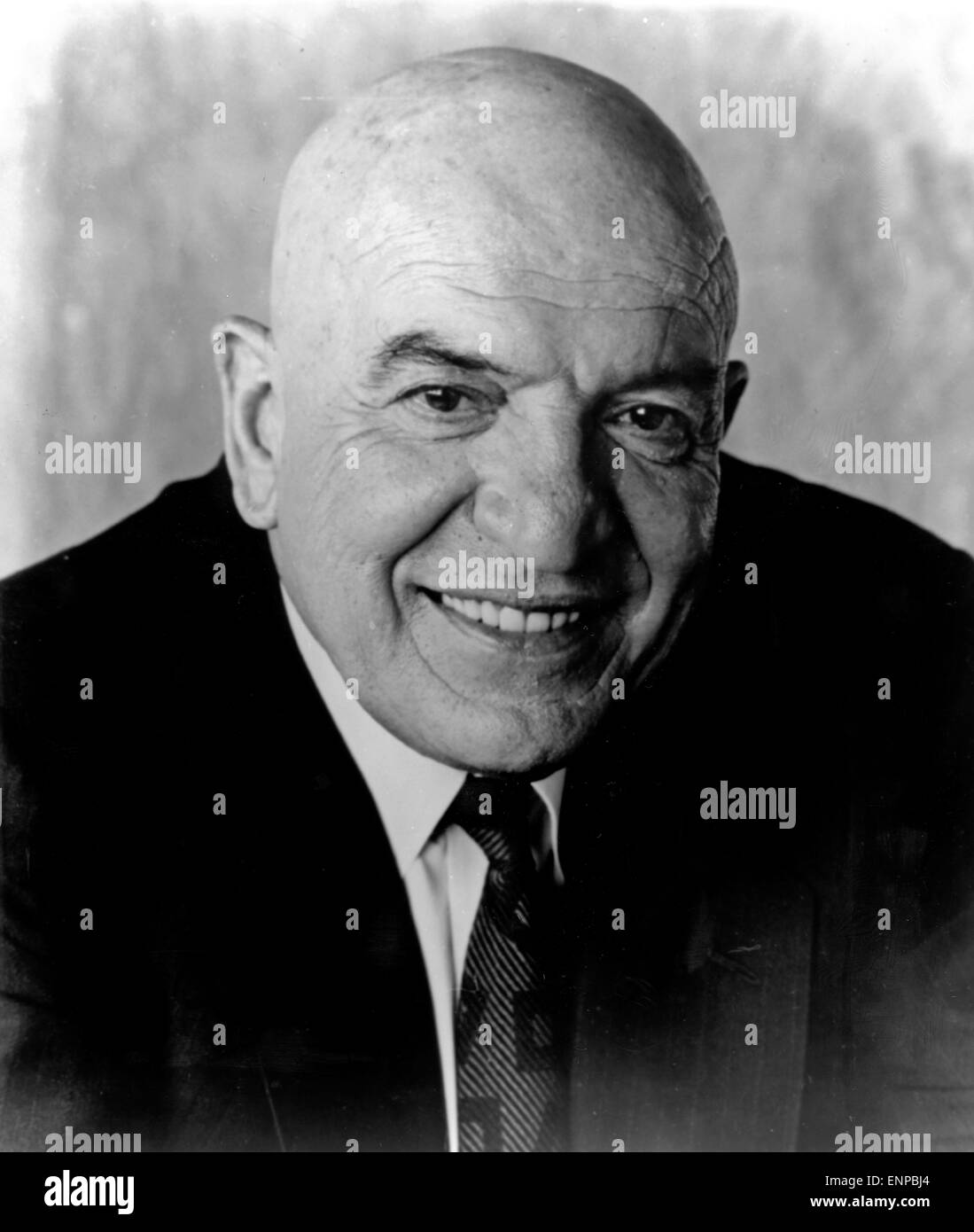 Theo als Telly Savalas Kojak. Banque D'Images Theo als Telly Savalas Kojak. Banque D'Images
