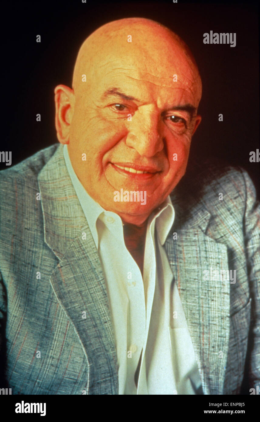 Theo als Telly Savalas Kojak. Banque D'Images Theo als Telly Savalas Kojak. Banque D'Images