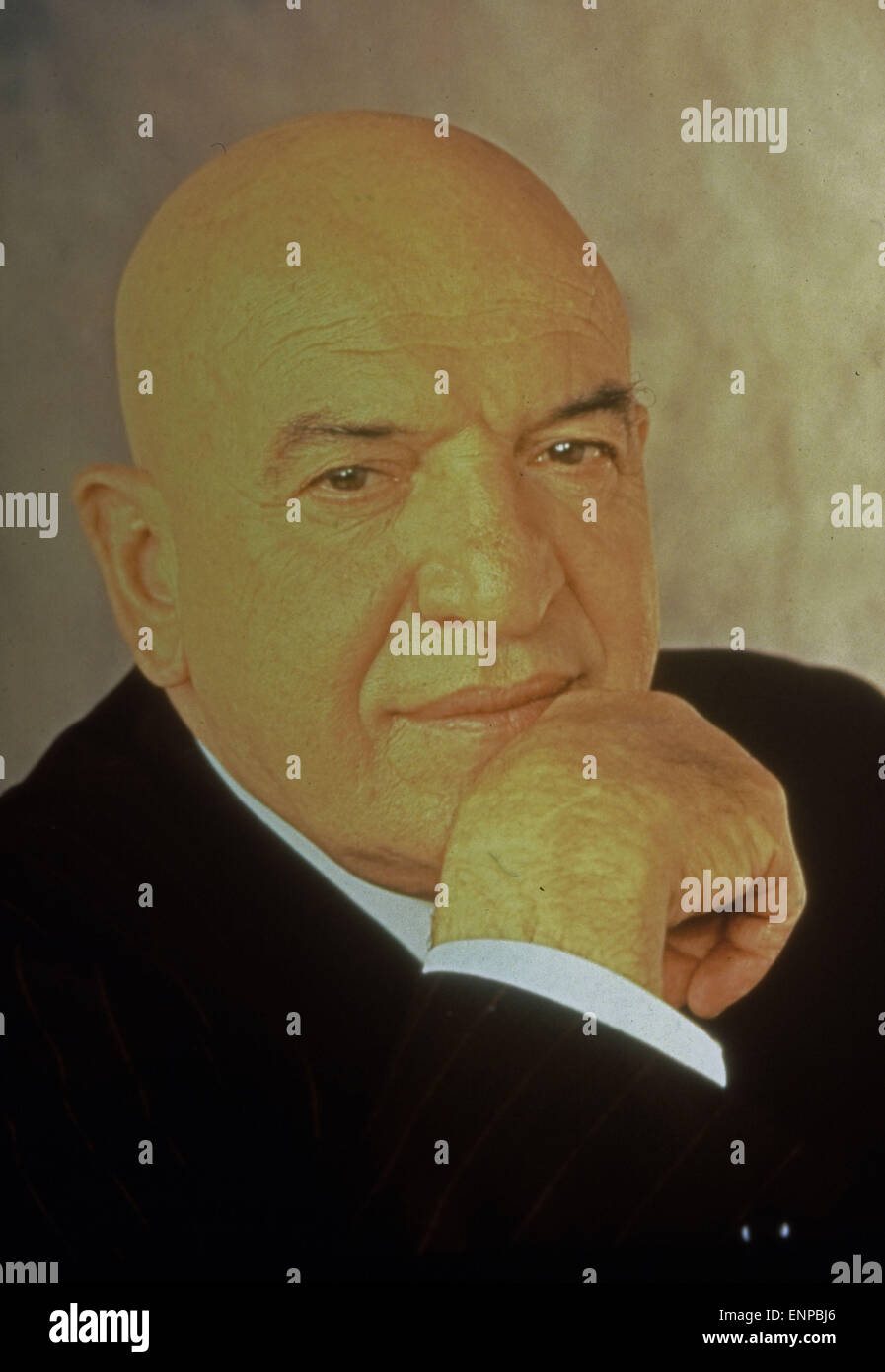 Theo als Telly Savalas Kojak. Banque D'Images Theo als Telly Savalas Kojak. Banque D'Images