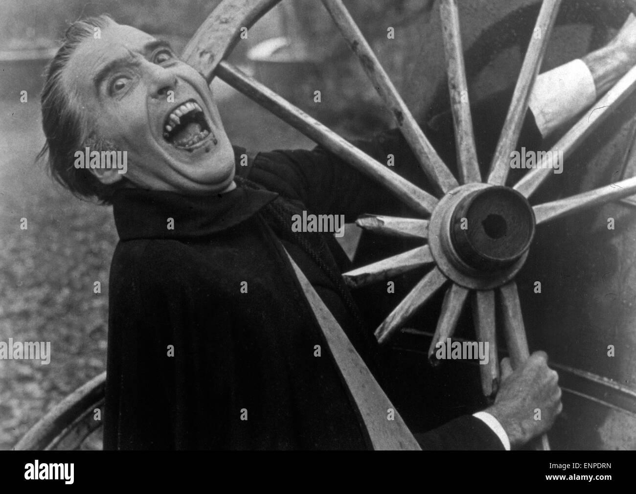 Dracula A.D. 1972, aka : Dracula jagt Mini-Mädchen, Großbritannien 1972, Regie : Alan Gibson, acteurs : Christopher Lee Banque D'Images