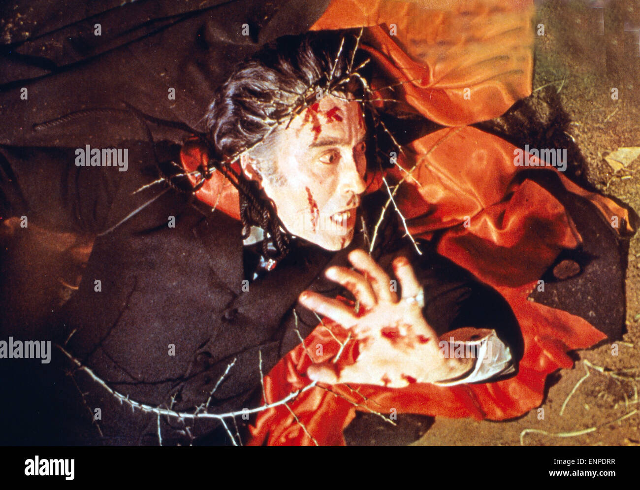 Dracula A.D. 1972, aka : Dracula jagt Mini-Mädchen, Großbritannien 1972, Regie : Alan Gibson, acteurs : Christopher Lee Banque D'Images