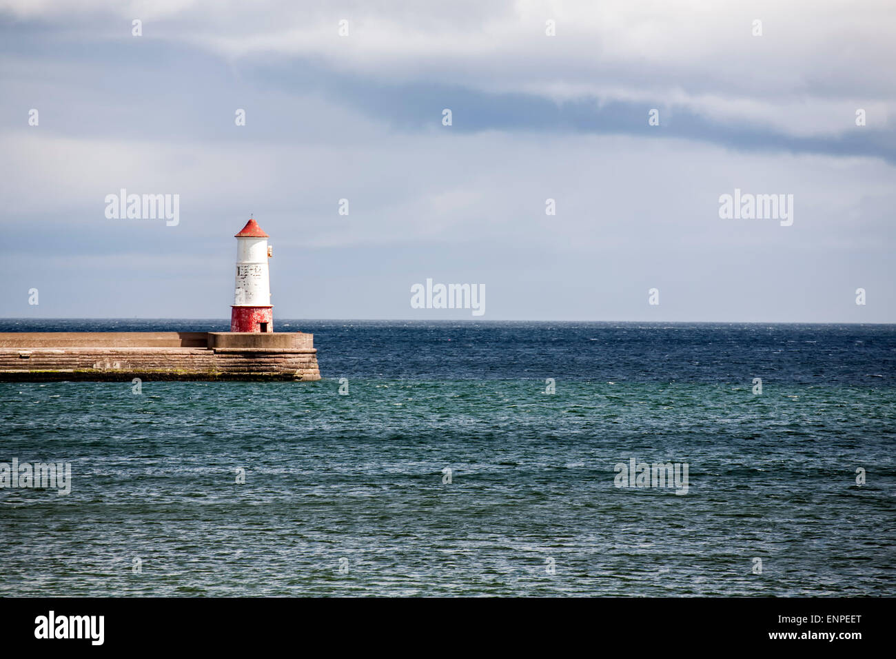 Phare, Berwick-upon-Tweed, Angleterre, Royaume-Uni Banque D'Images