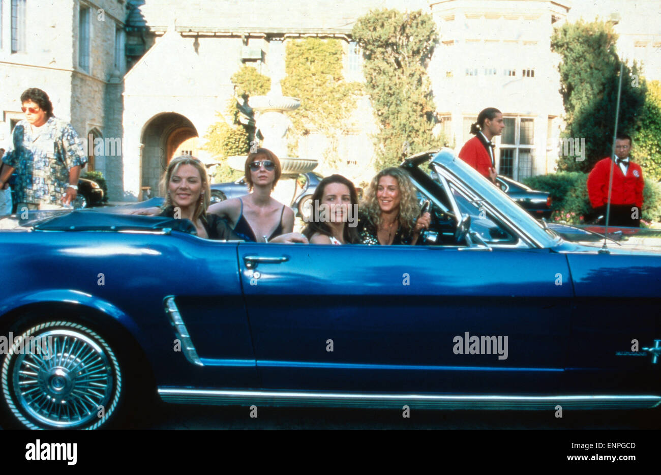 Sexe et la ville, Fernsehserie, USA 1998 - 2004, 3 Staffel, épisode : 'Sex et une autre ville' ; acteurs : Kristin Davis, Sarah Je Banque D'Images