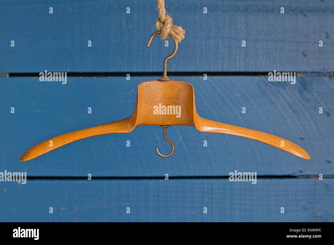 Cintre en bois ancien Banque D'Images