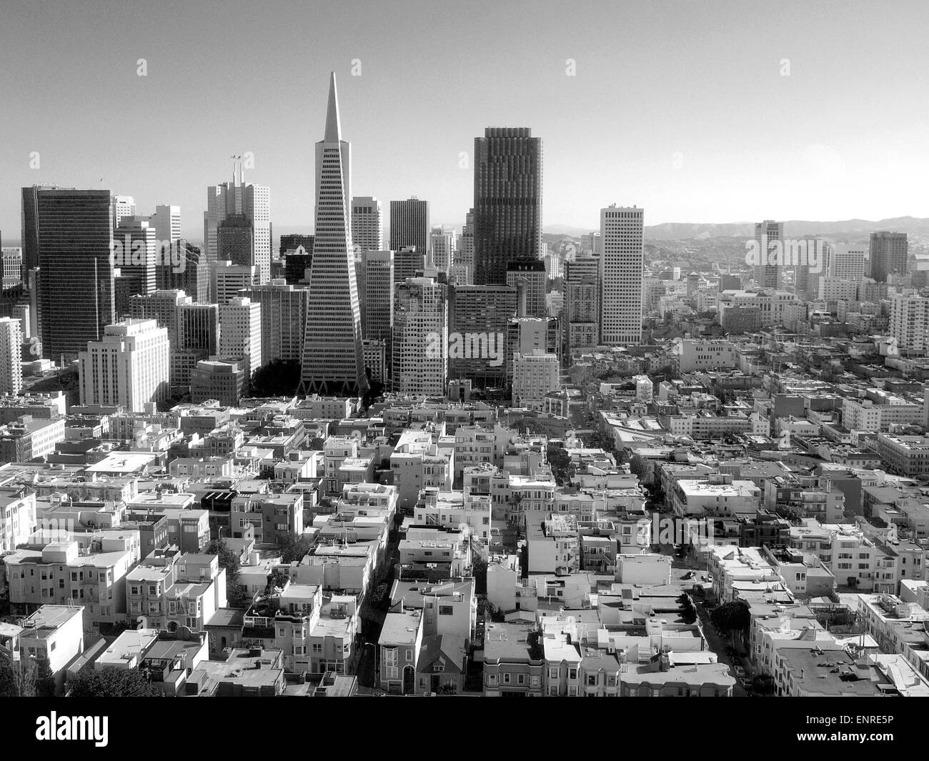 Le centre-ville de San Francisco, Californie Banque D'Images