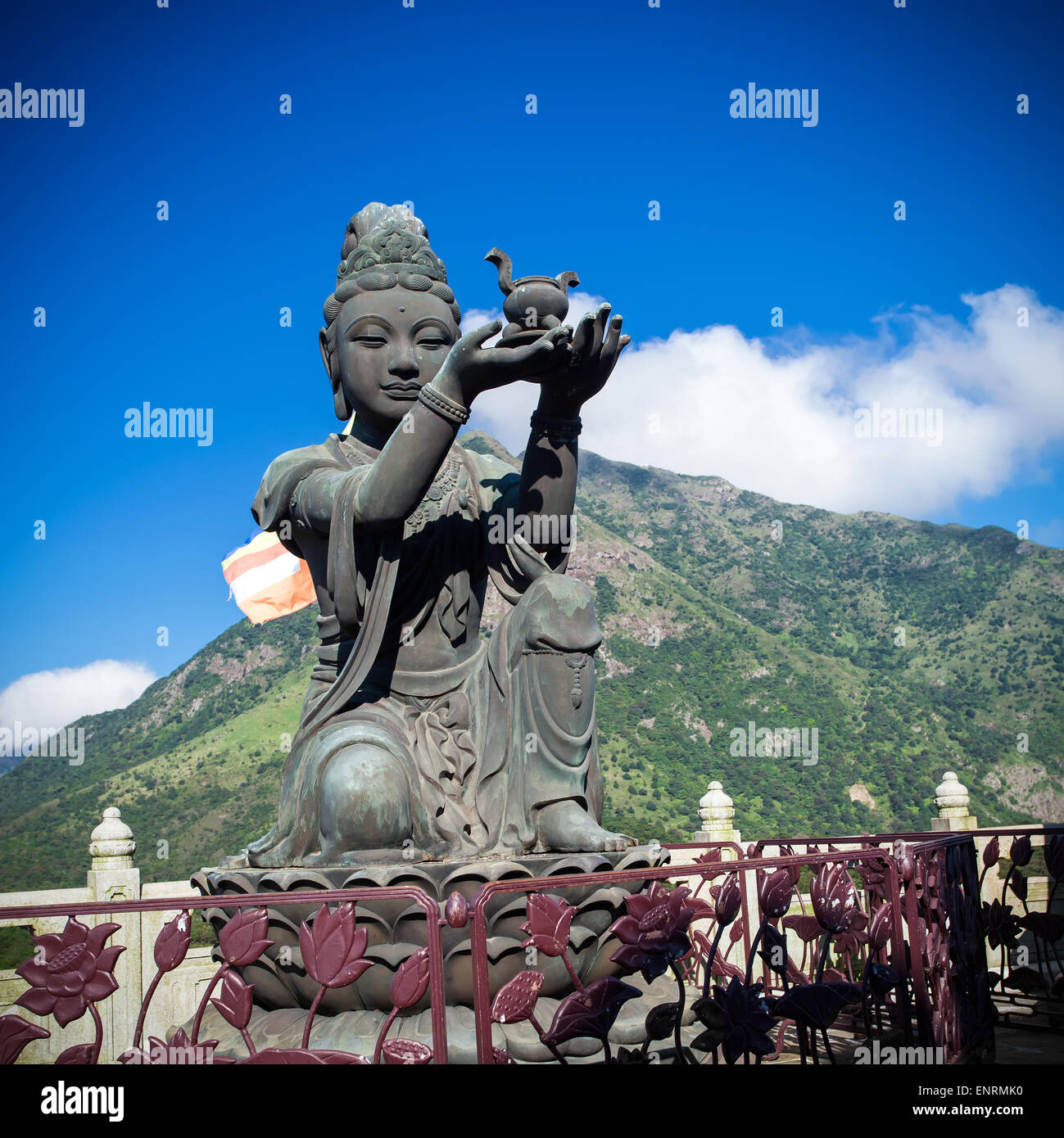 Statue de Bouddha, Hong Kong Banque D'Images Statue de Bouddha, Hong Kong Banque D'Images
