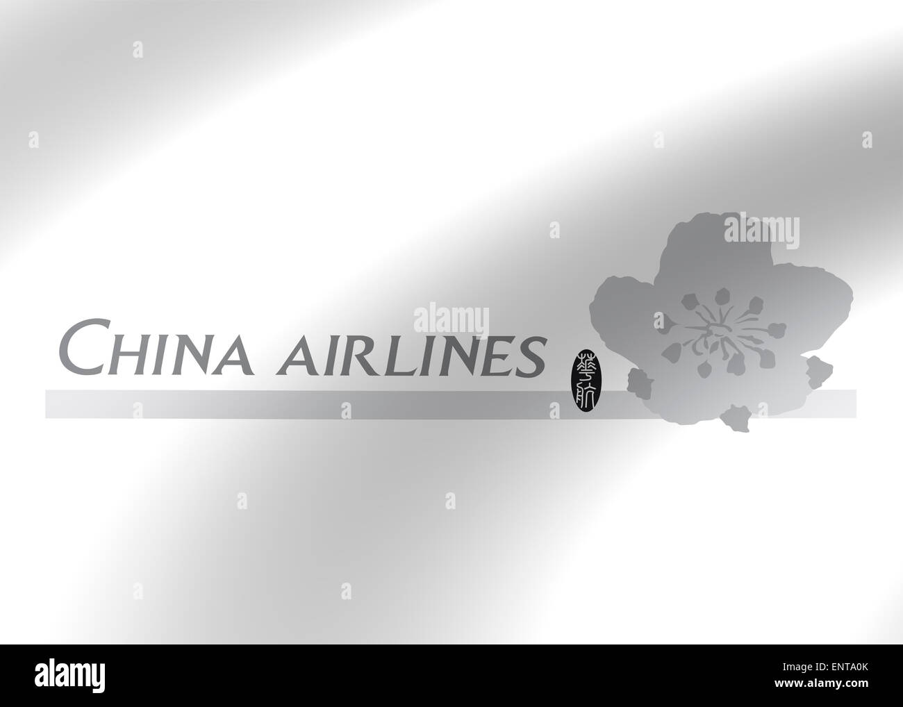 Air China Airlines icône logo emblème drapeau symbole Banque D'Images