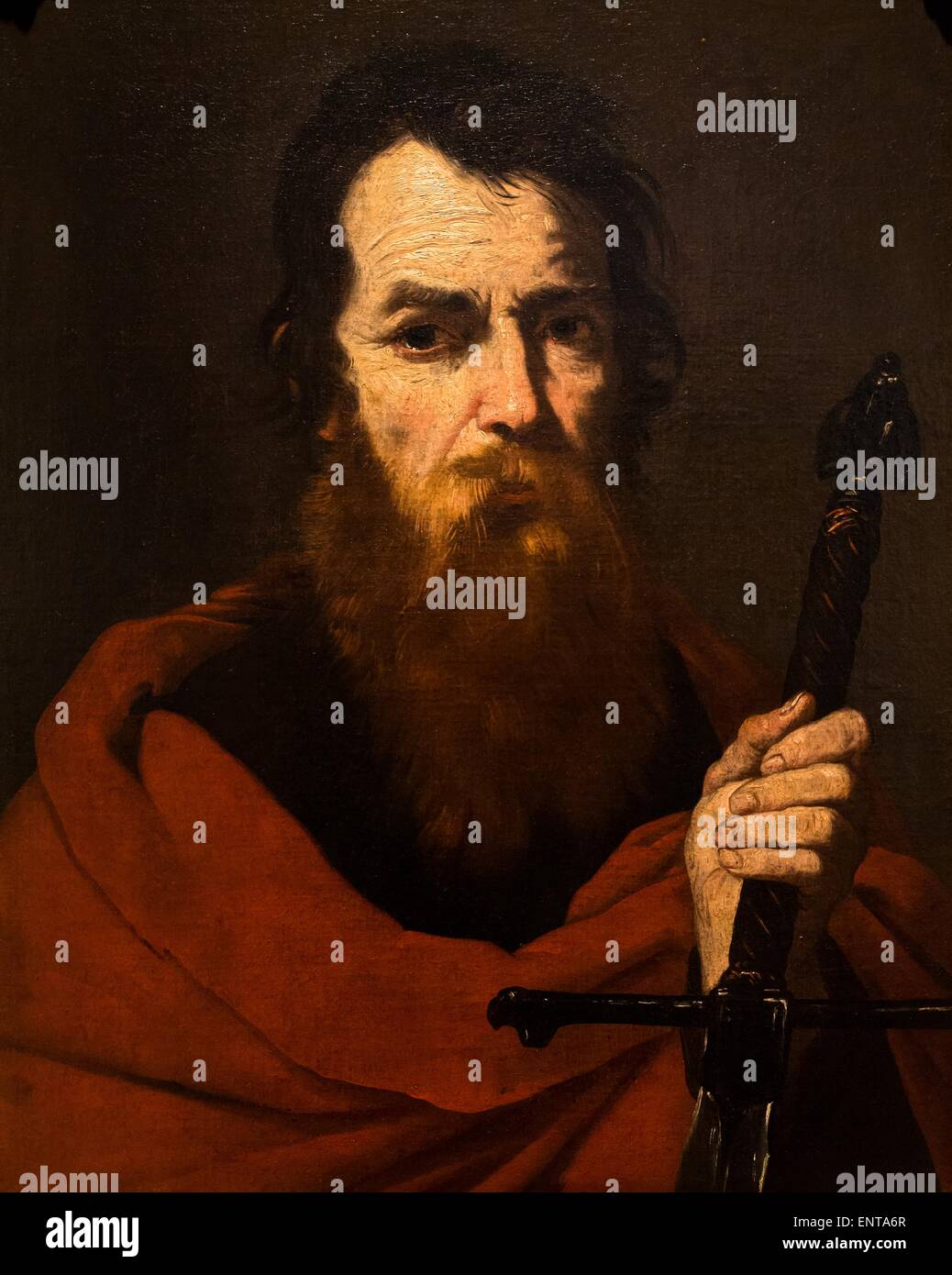 Saint Paul Apôtre 25/10/2013 - 17e siècle Collection Banque D'Images
