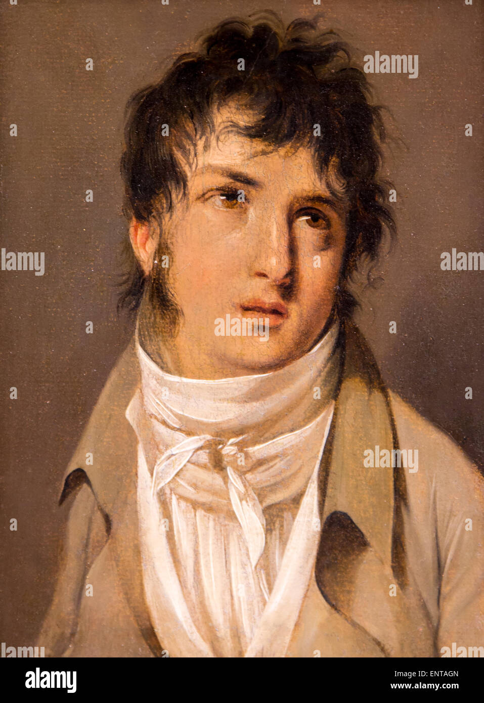 ActiveMuseum 0006131.jpg / Croquis d'un portrait de Francois-Adrien Boieldieu 04/12/2013 - 18e siècle / Collection / Musée actif Banque D'Images