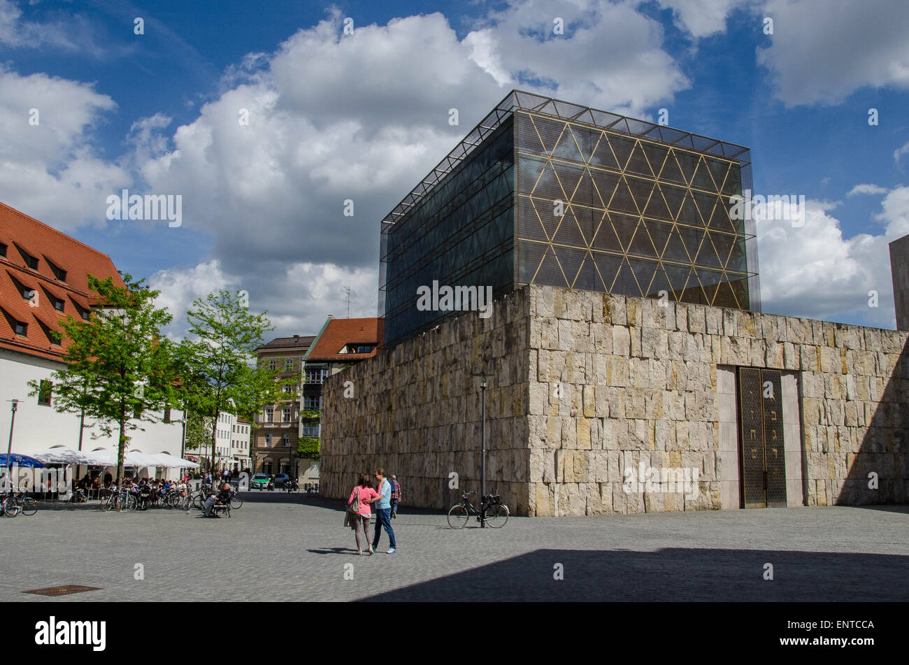 Centre juif de Munich synagogue Ohel Jakob le point focal de la vie juive, la religion, la culture et la tradition Banque D'Images