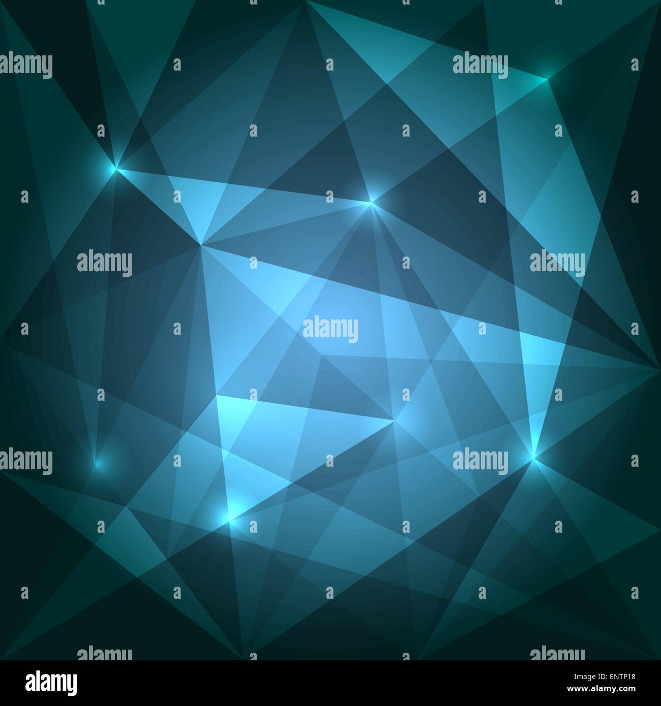 Abstract blue background polygonales. Illustration de Vecteur